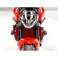 DBK Special Parts (Ducabike) Aluminum Radiator Guard for the Ducati Monster 937 / + DBK Special Parts (Ducabike) Aluminum Radiator Guard for the Ducati Monster 937 / +